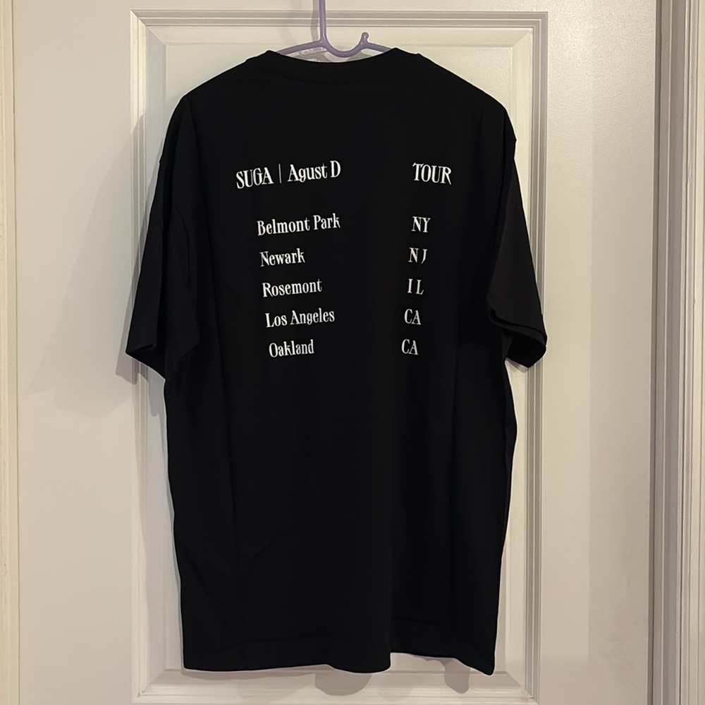 suga | agust d D-DAY concert t-shirt. Large. New in bag! BTS merch - Picture 5 of 6